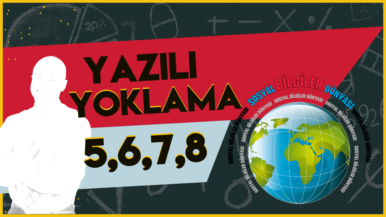 1. Dönem 1. Yazılı Örnek Soru Kitapçıkları