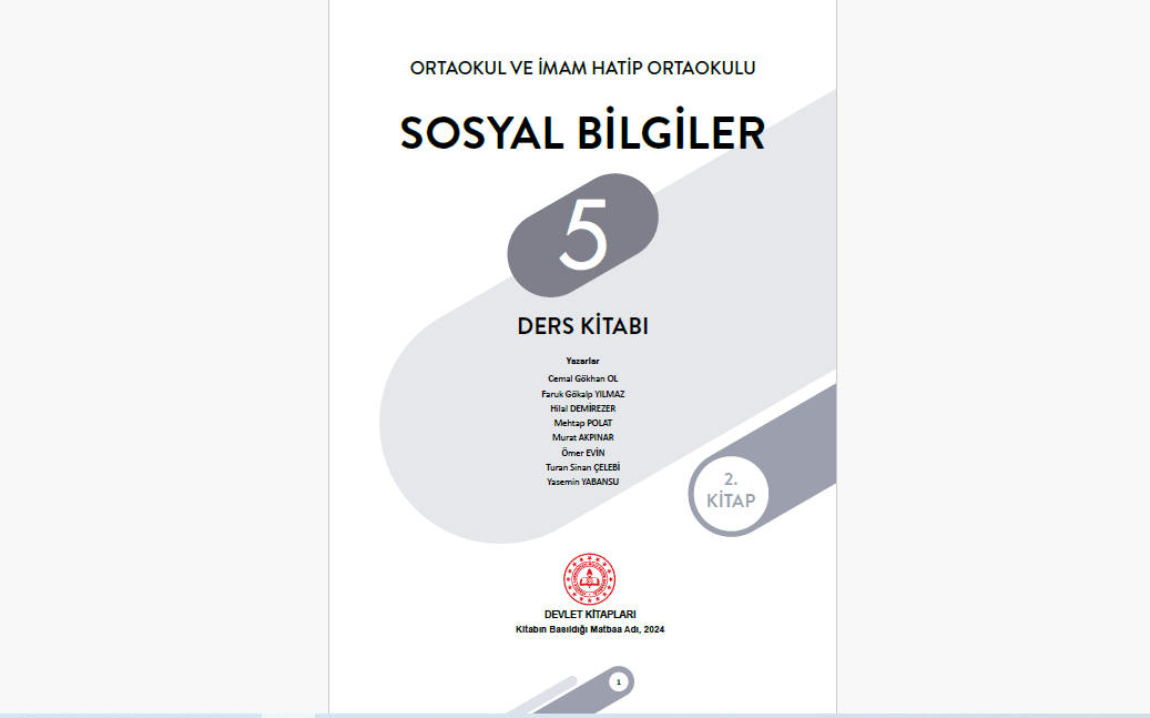 Korumalı: Sosyal Bilgiler 5. Sınıf Ders Kitabı Cevap Anahtarları
